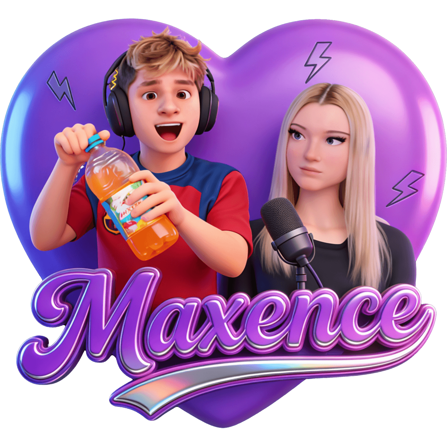 Maxence et Klara TikTok LIVE gift