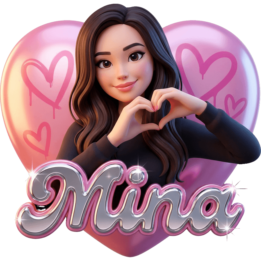Mina Heart TikTok LIVE gift