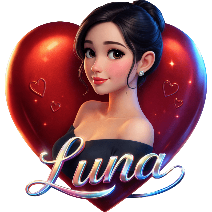 Luna roja TikTok LIVE gift