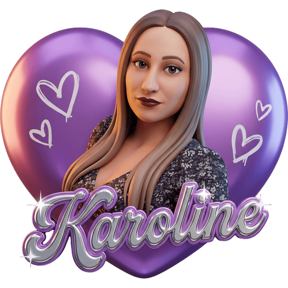 Fioletowa Karoline TikTok LIVE gift