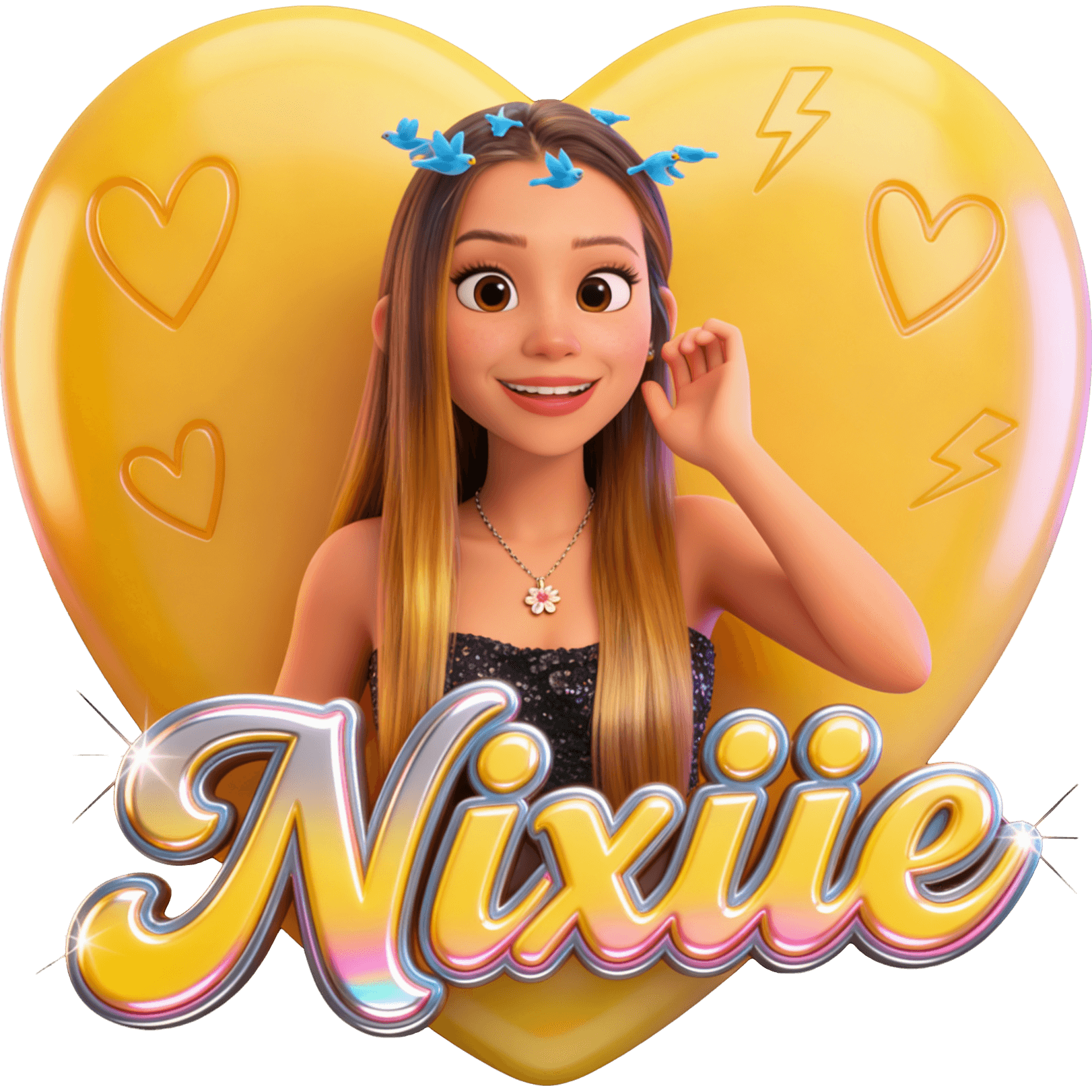 Nixiie Dourada TikTok LIVE gift