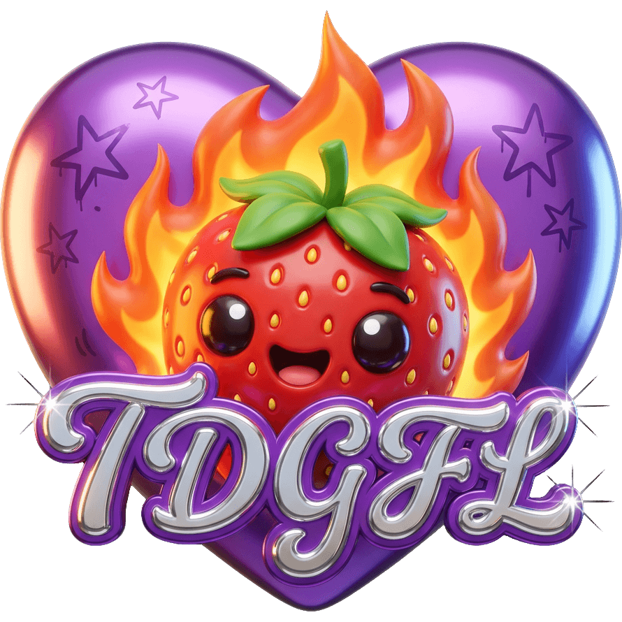 TDGFL Strawberry TikTok LIVE gift