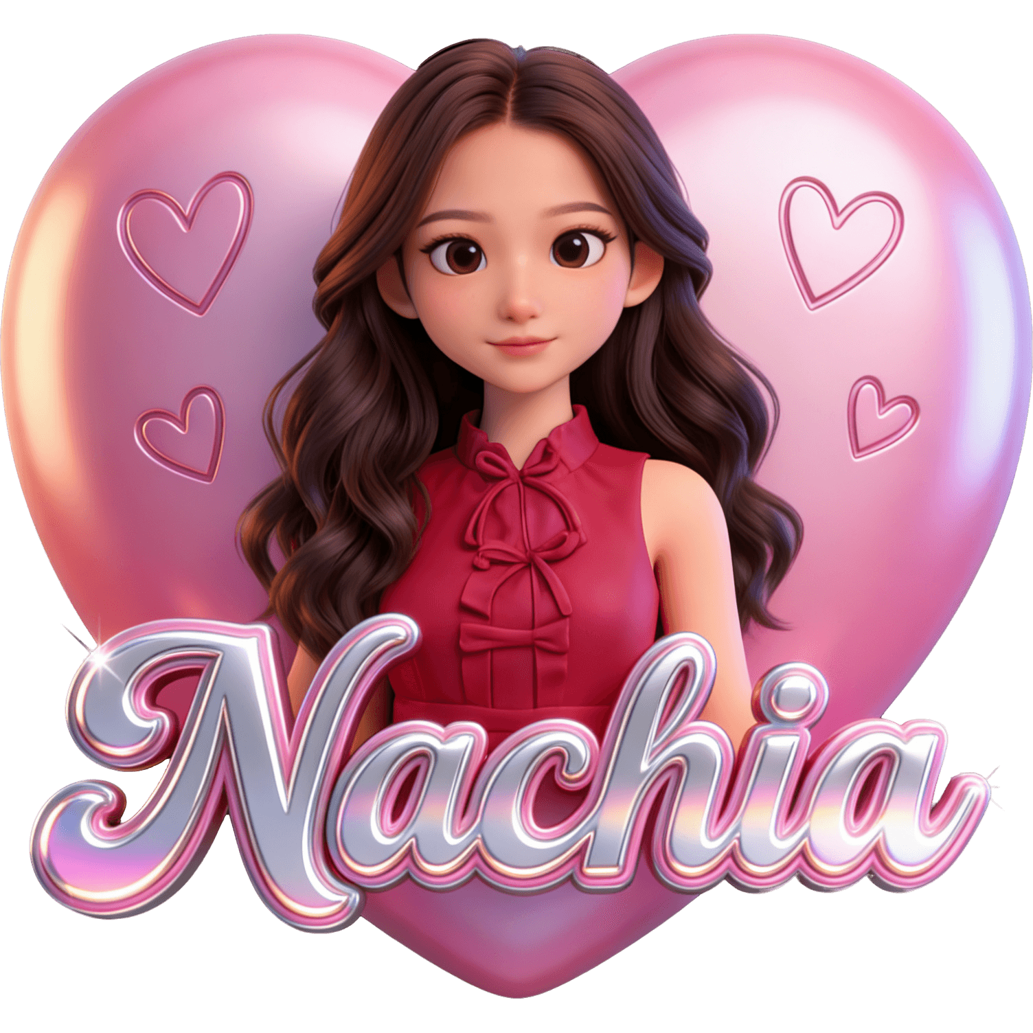 Nachia Senyum TikTok LIVE gift
