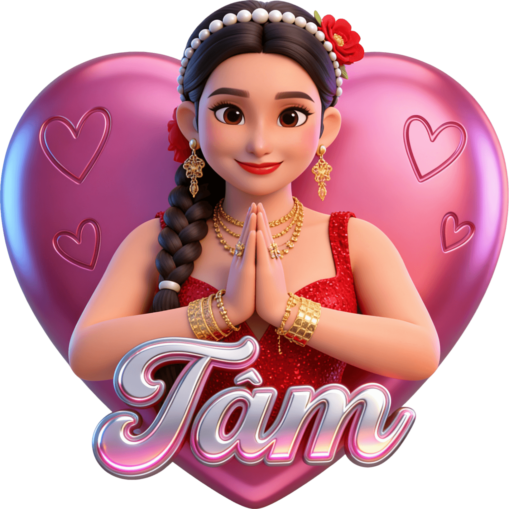 Tâm Chắp Tay TikTok LIVE gift