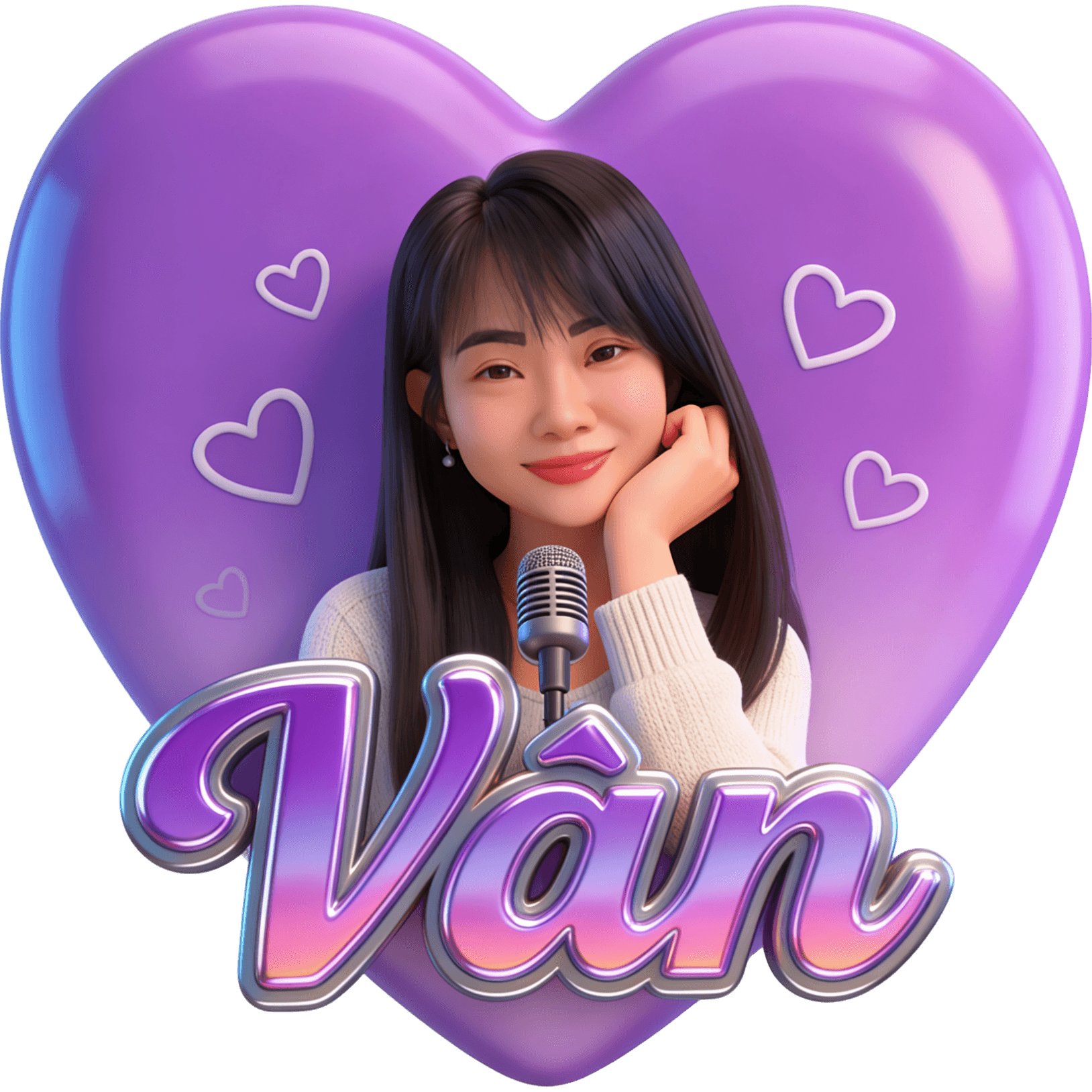 Van Ngan Tim TikTok LIVE gift