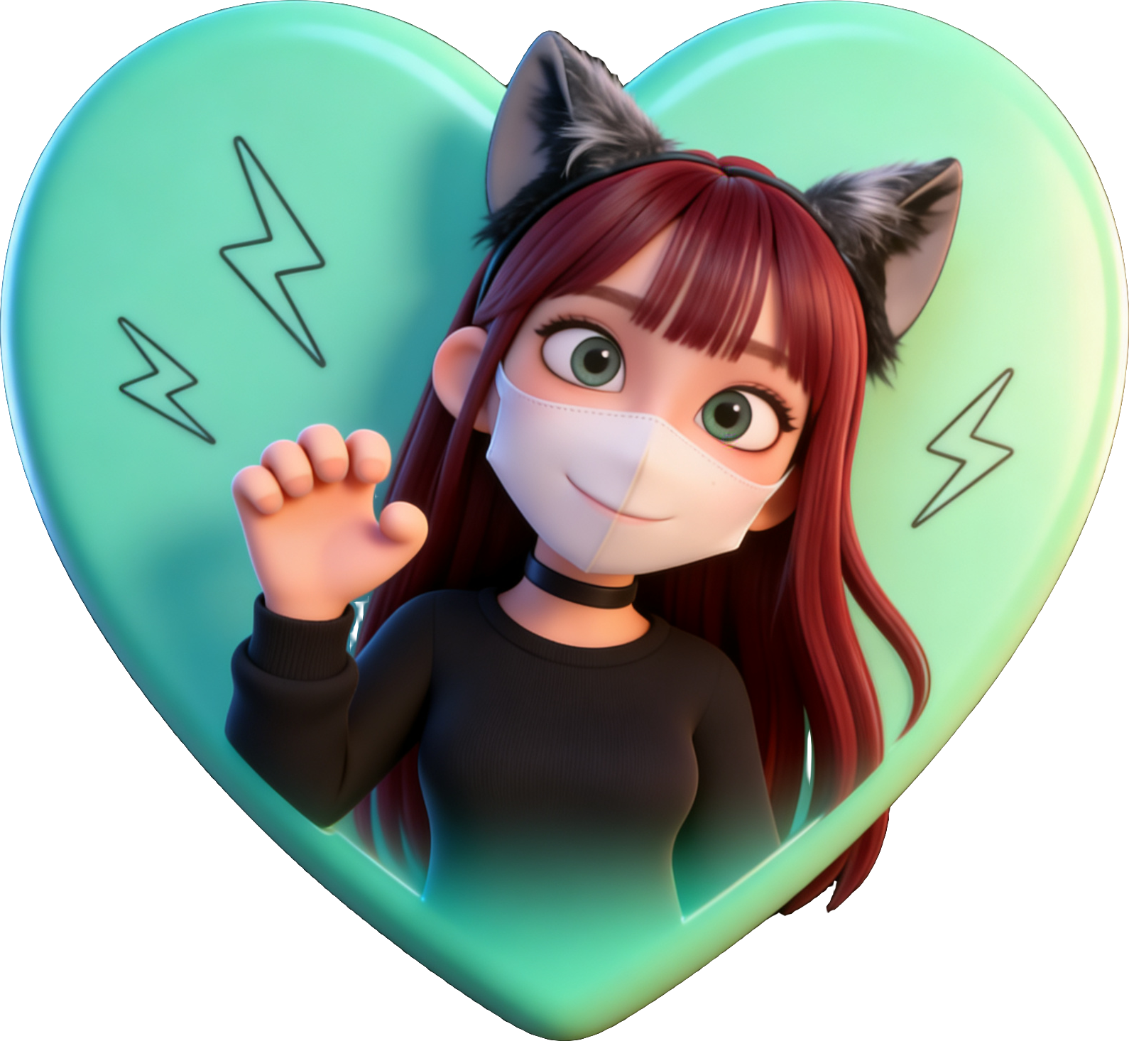 Cat Ears Wave TikTok LIVE gift