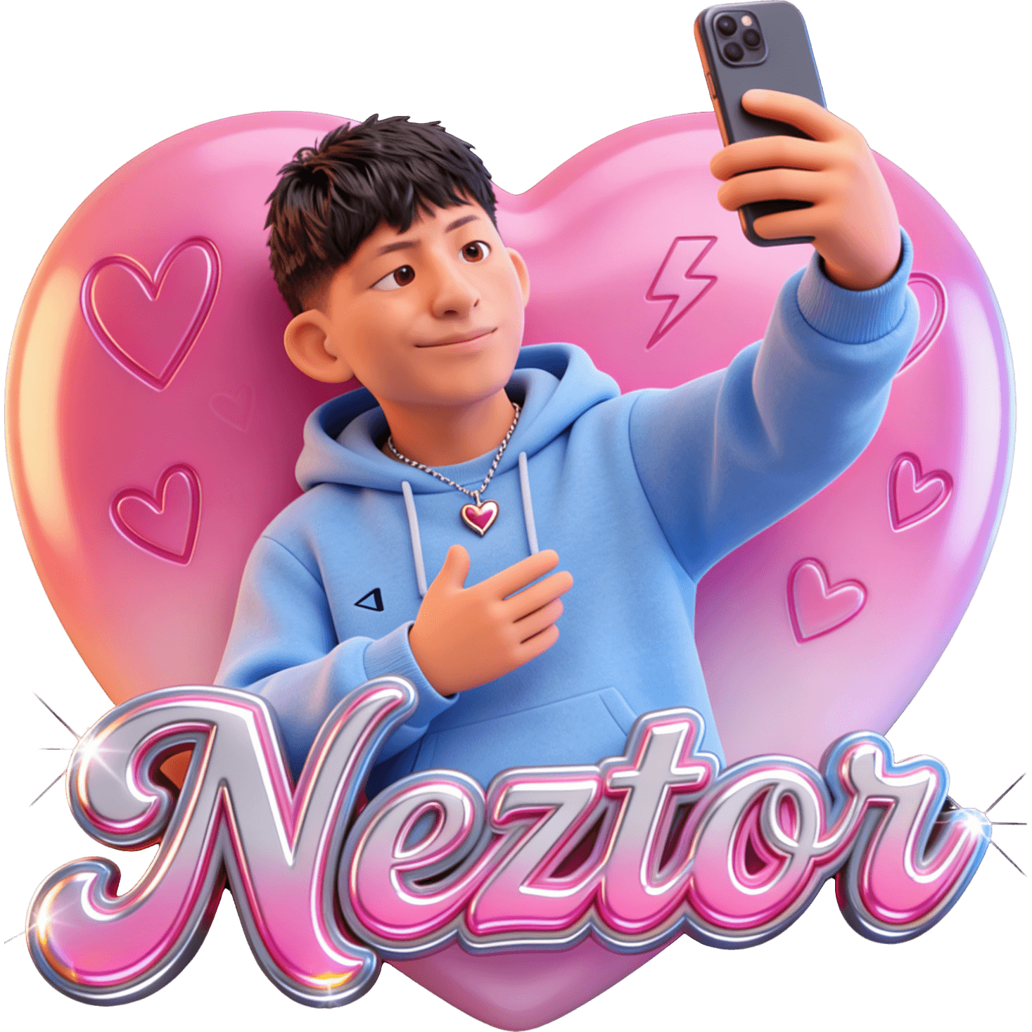 Neztor Selfie TikTok LIVE gift
