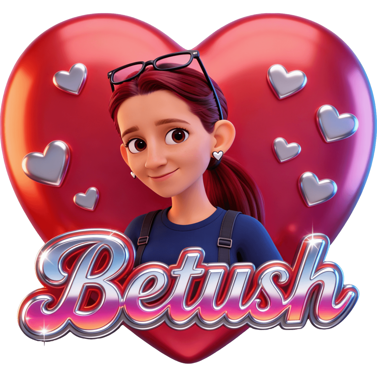 Betush srdce TikTok LIVE gift