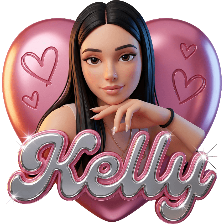 Pose de Kelly TikTok LIVE gift