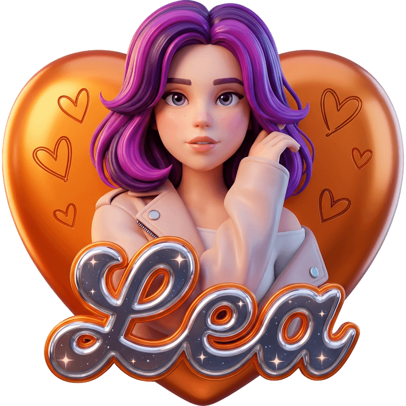 Lea in Lila TikTok LIVE gift