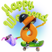 Happy Weekend TikTok LIVE gift