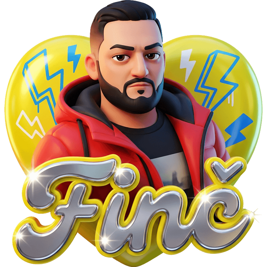 Červený Finč TikTok LIVE gift