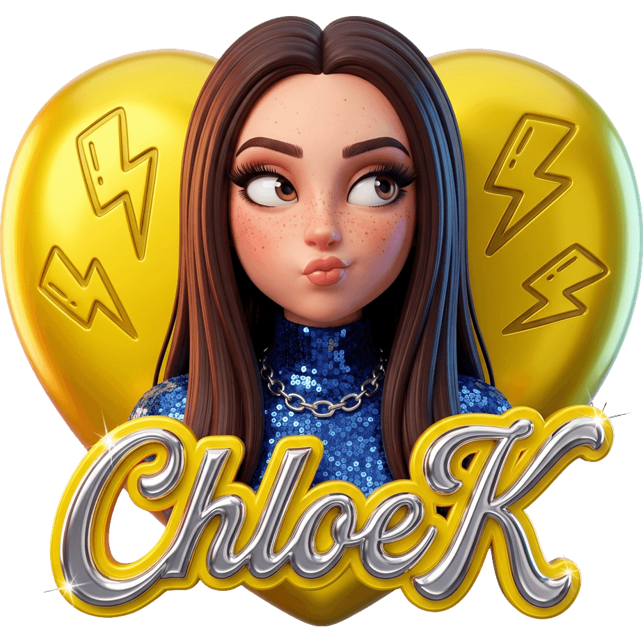 ChloeK Blue TikTok LIVE gift