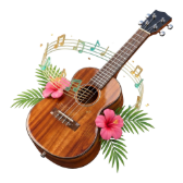 Hawaiian Ukulele TikTok LIVE gift