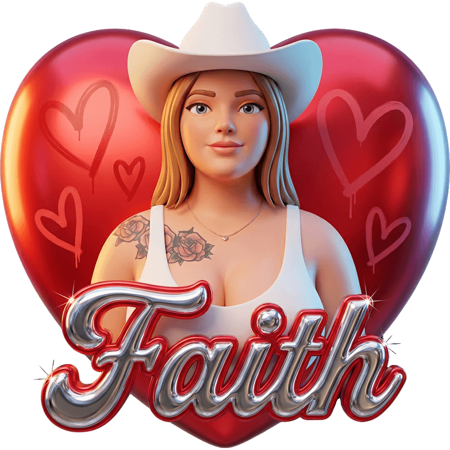 Faith Heart TikTok LIVE gift