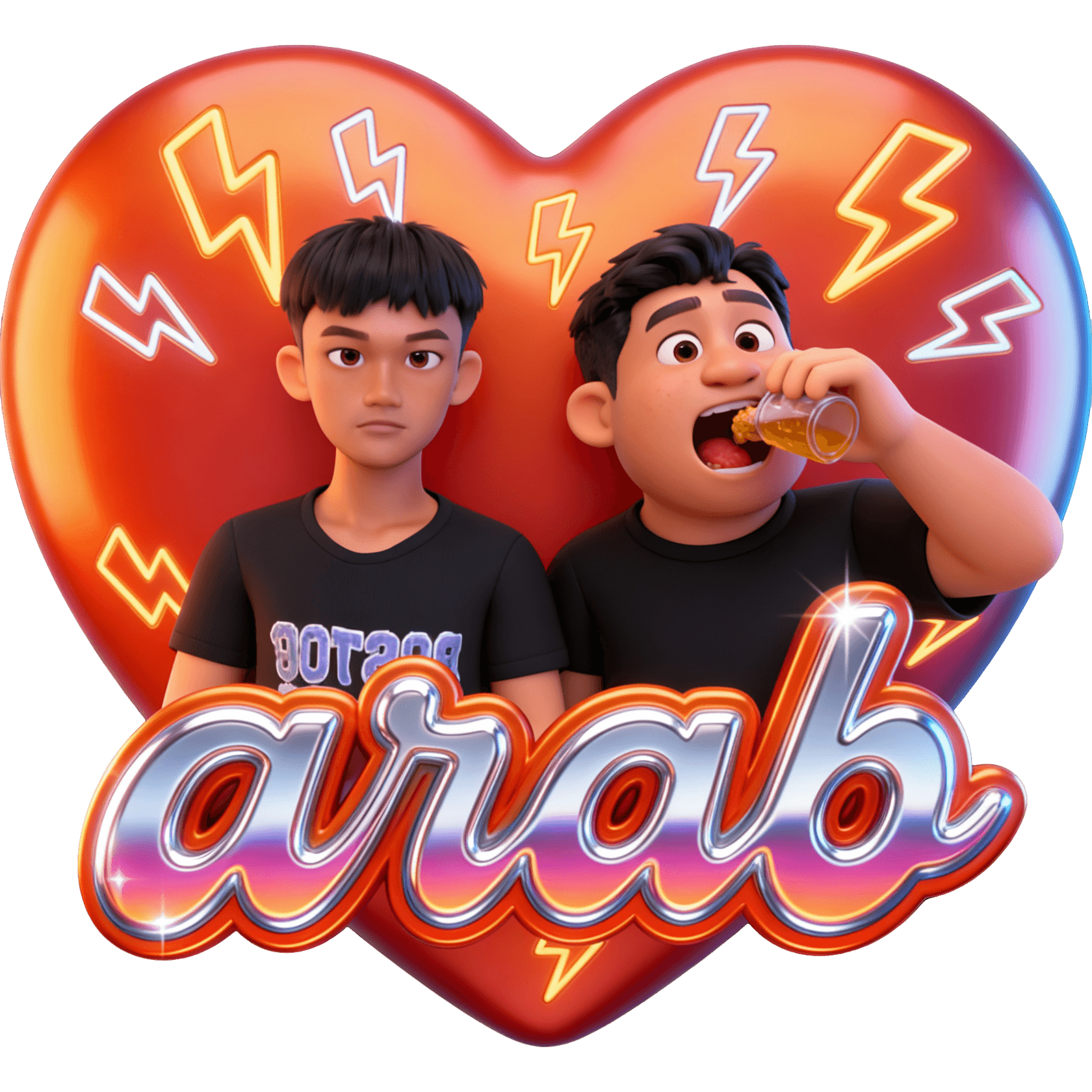 Arab Lokal Duo TikTok LIVE gift