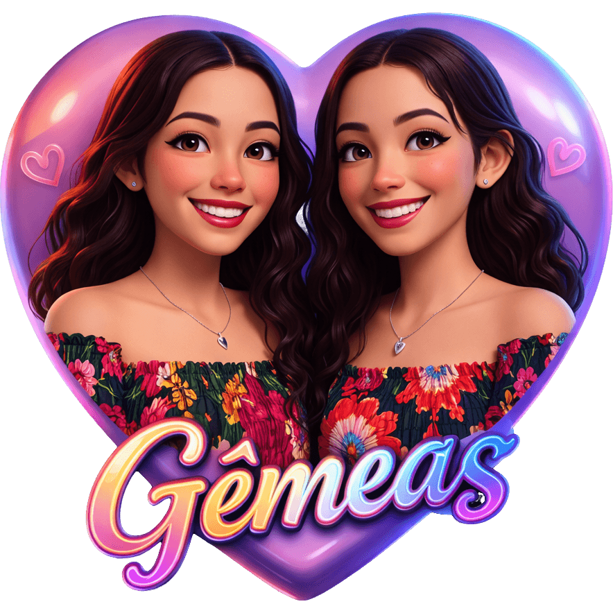Gêmeas em Duo TikTok LIVE gift