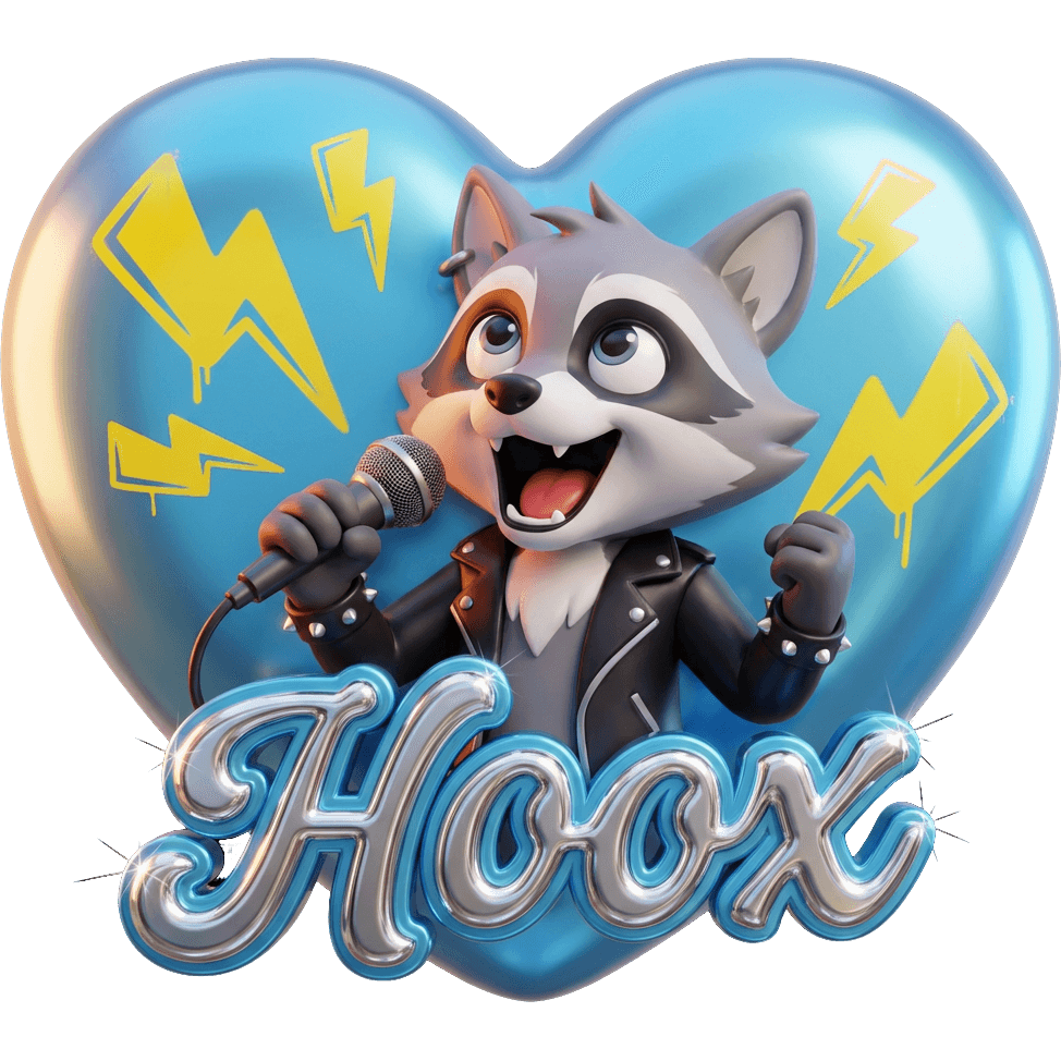 Hoox 라쿤 TikTok LIVE gift