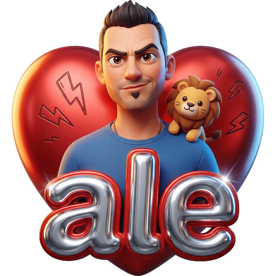 Ale cuore nero TikTok LIVE gift