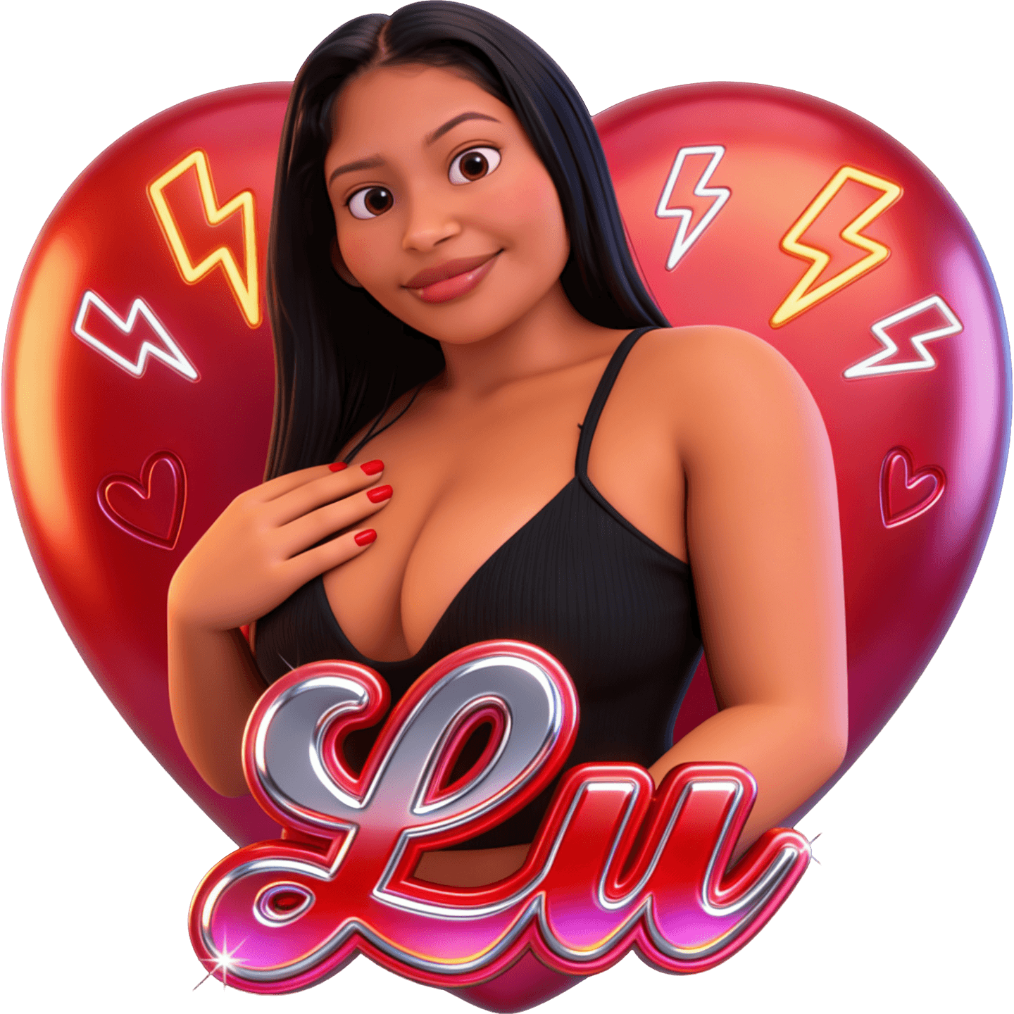 Lu Neon TikTok LIVE gift
