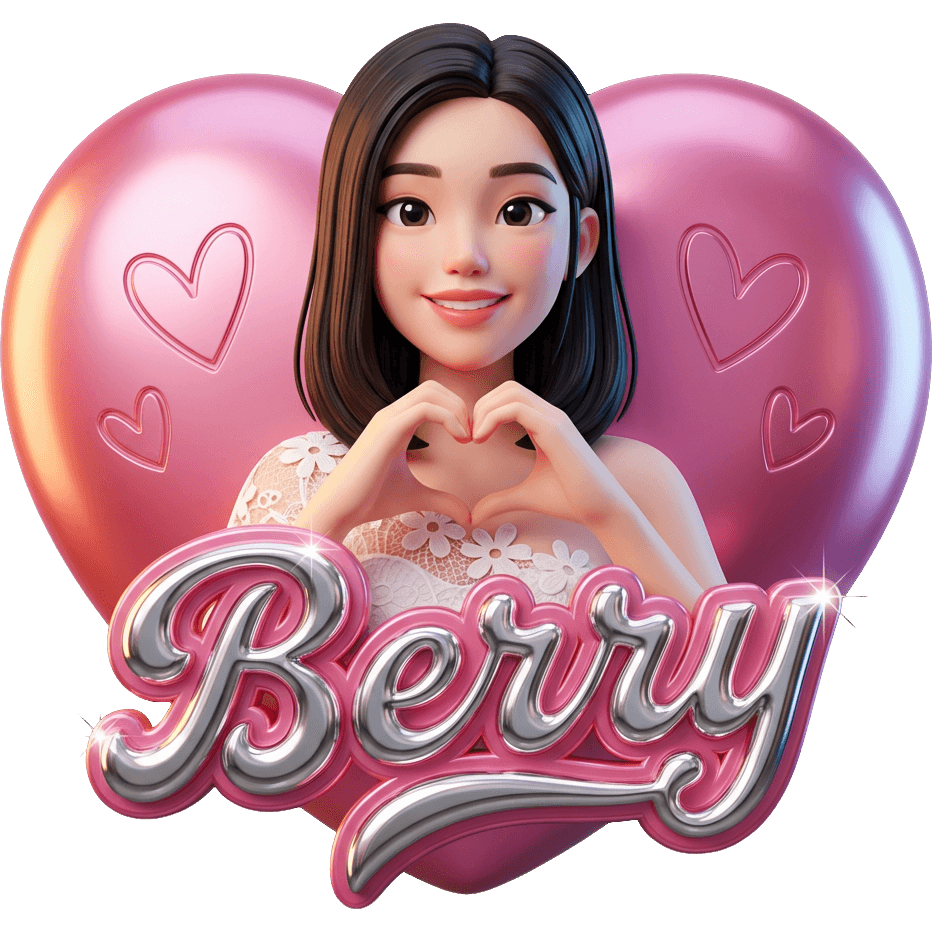Berry สีชมพู TikTok LIVE gift