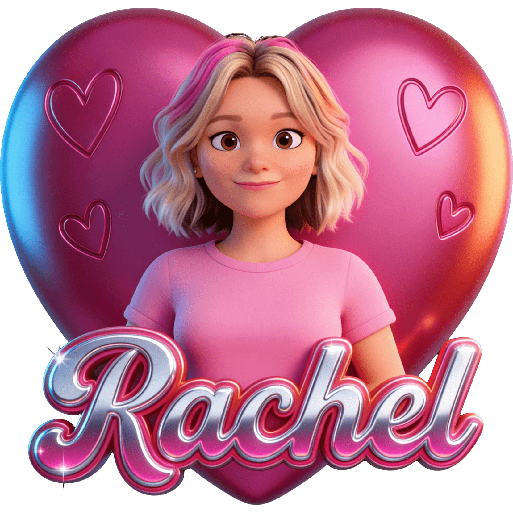 Rachel en rose TikTok LIVE gift