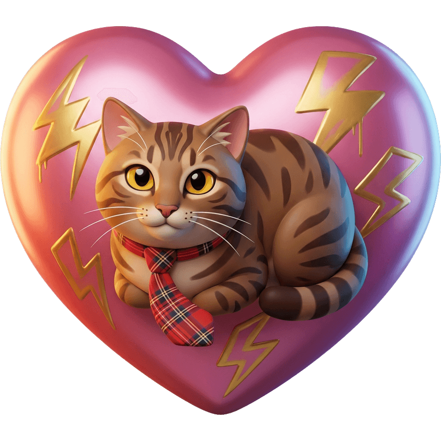 Cat in Plaid TikTok LIVE gift