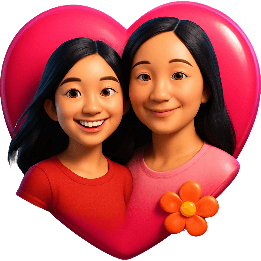 Mẹ Con Rực Rỡ TikTok LIVE gift