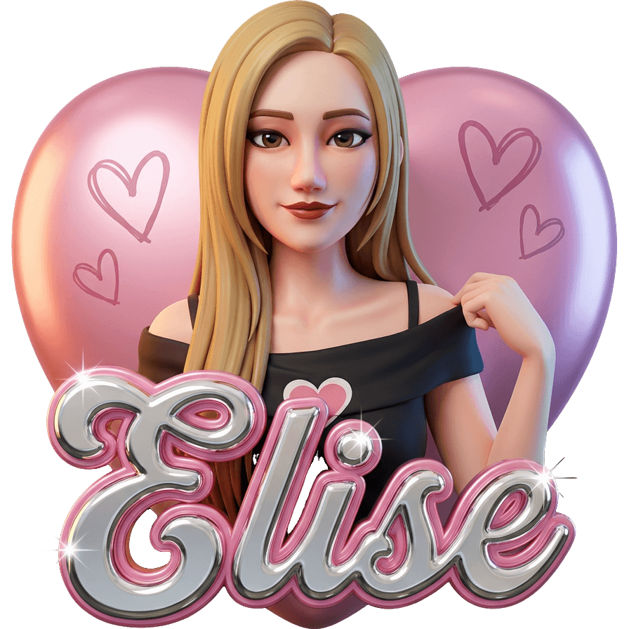 Elise黑裙 TikTok LIVE gift