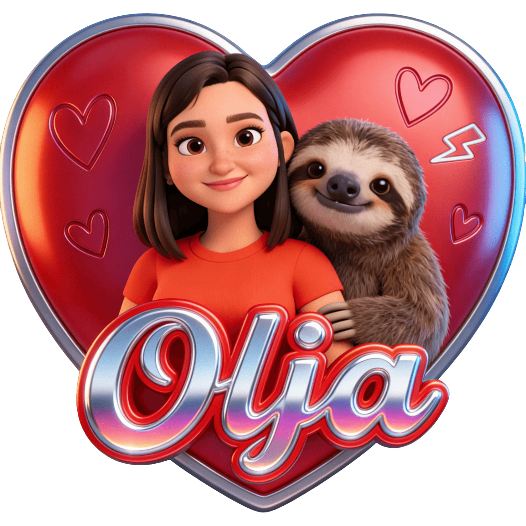 Oljas Heart TikTok LIVE gift