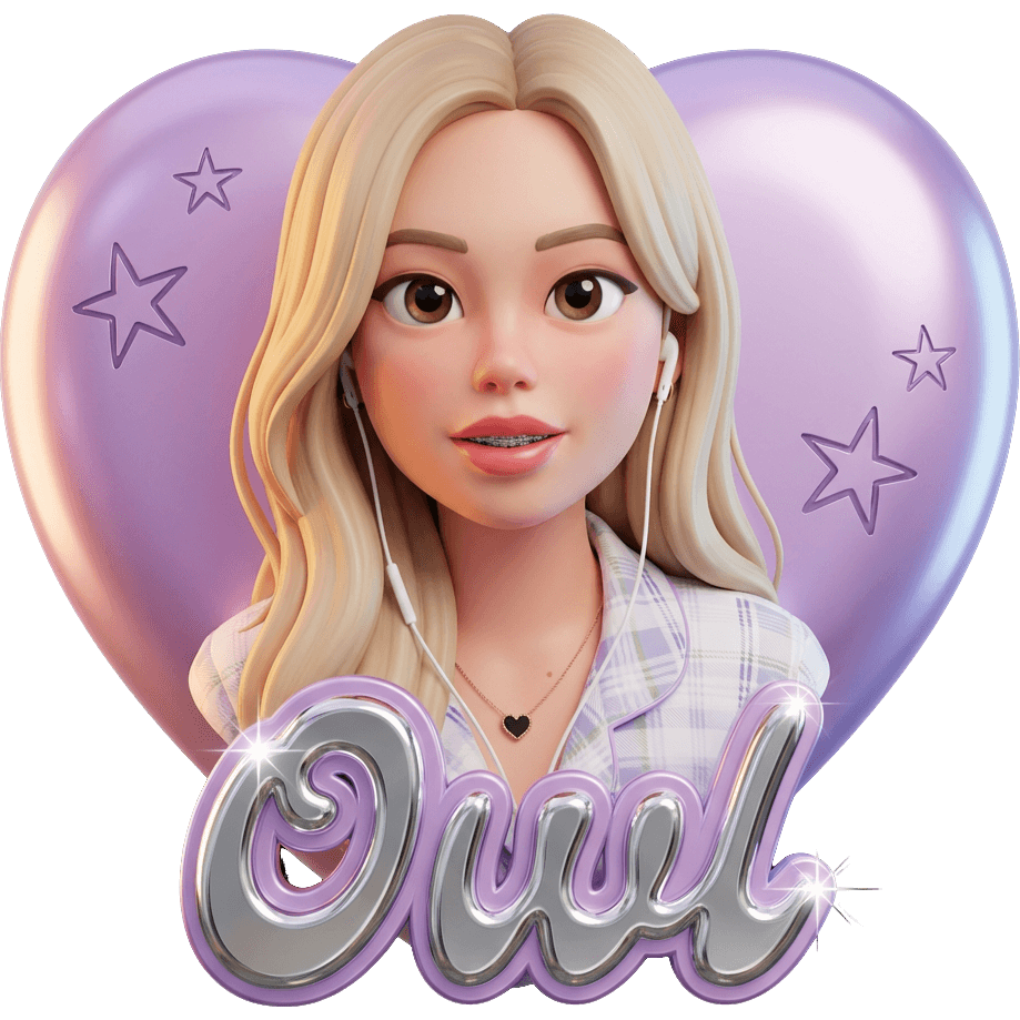 Owl Ungu TikTok LIVE gift