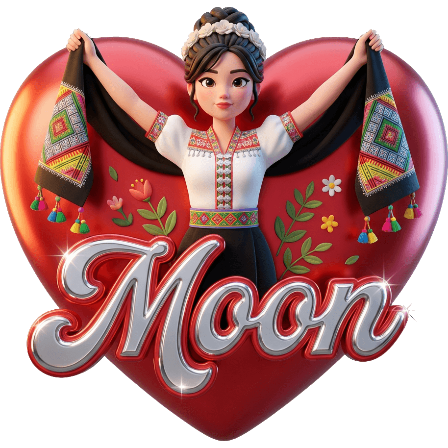 Moon cute TikTok LIVE gift
