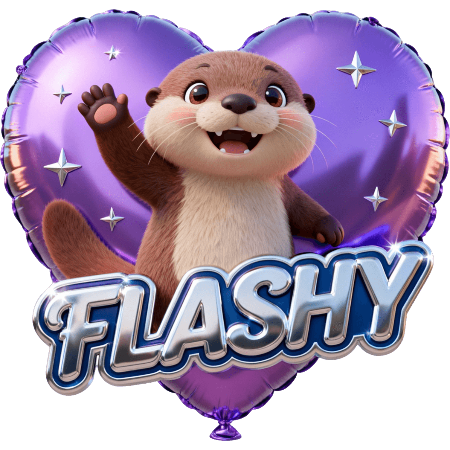 Flashy Otter TikTok LIVE gift