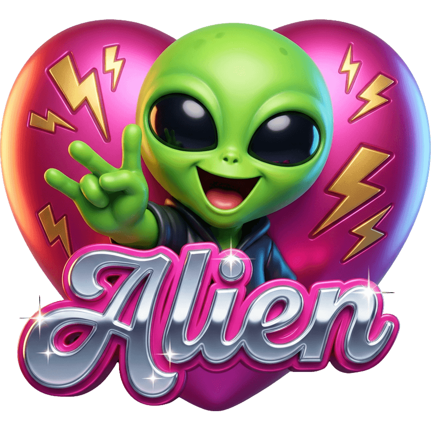 Saludo Alien TikTok LIVE gift