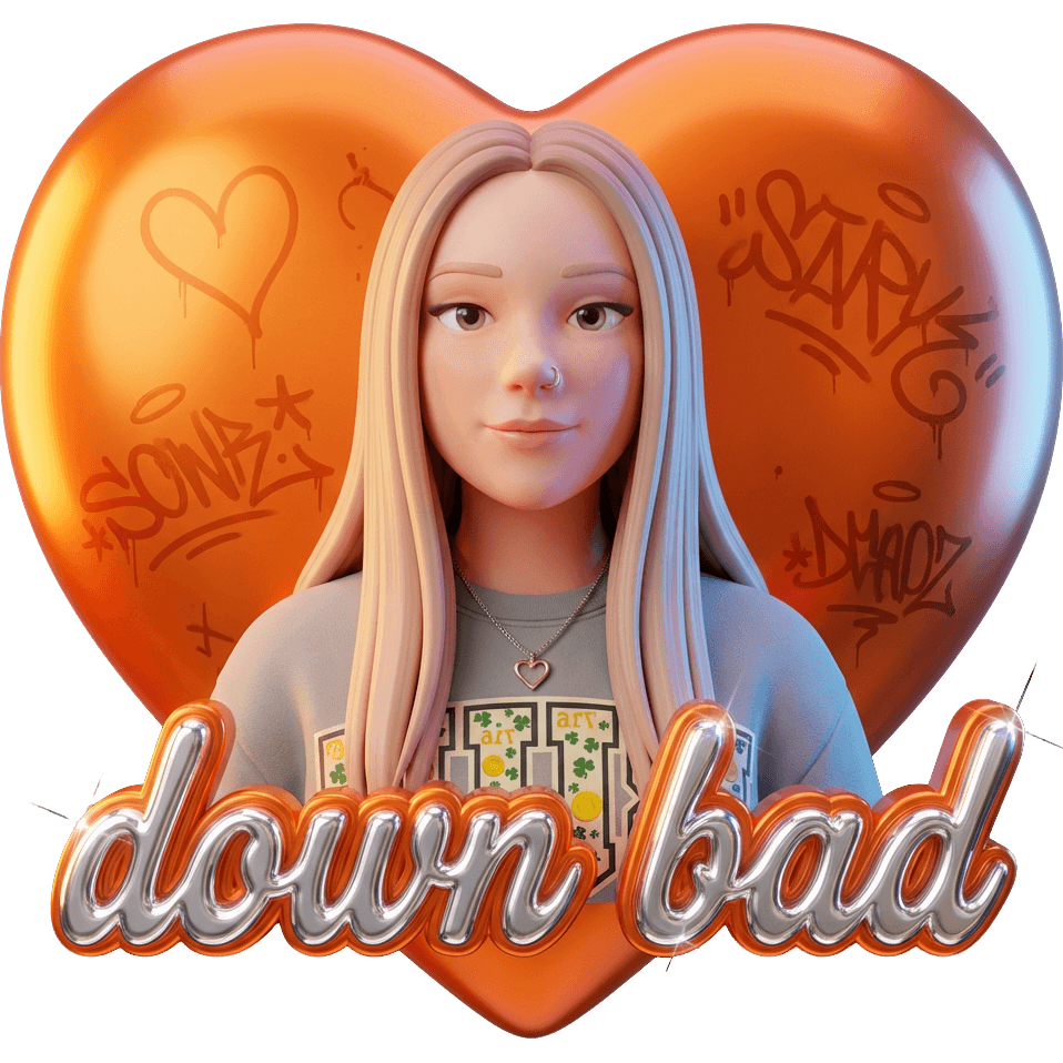 Down Bad Tag TikTok LIVE gift