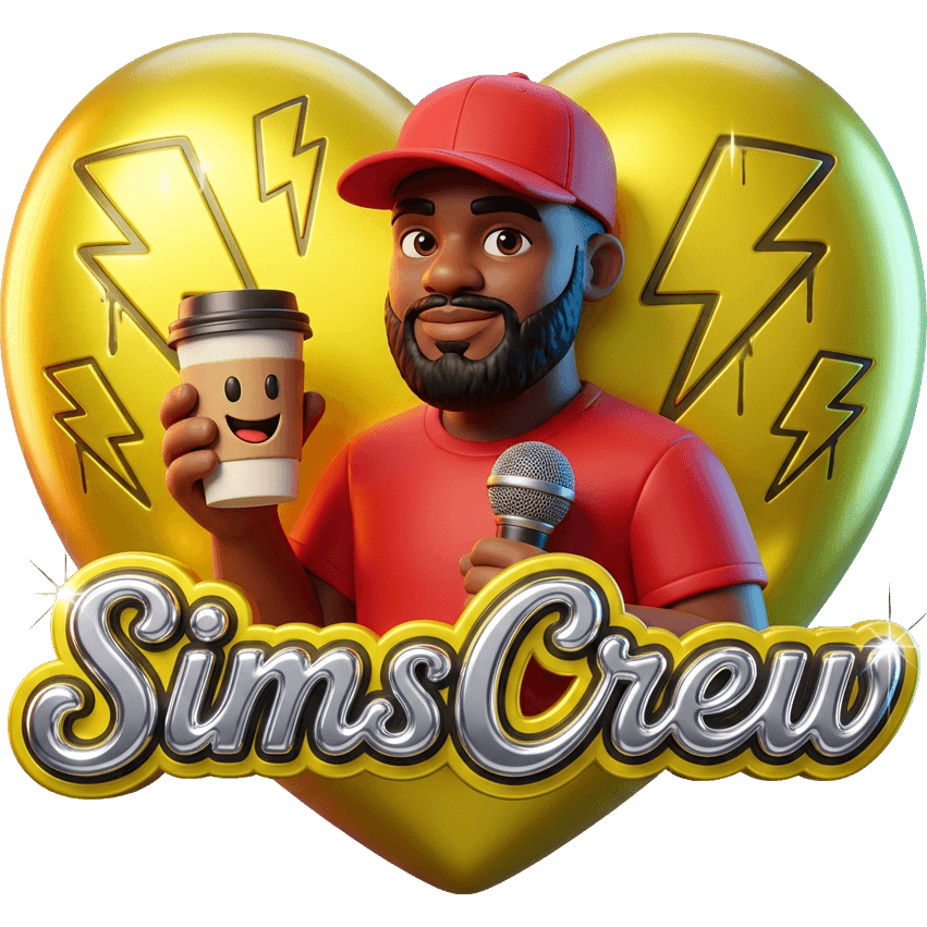 SimsCrew Coffee TikTok LIVE gift