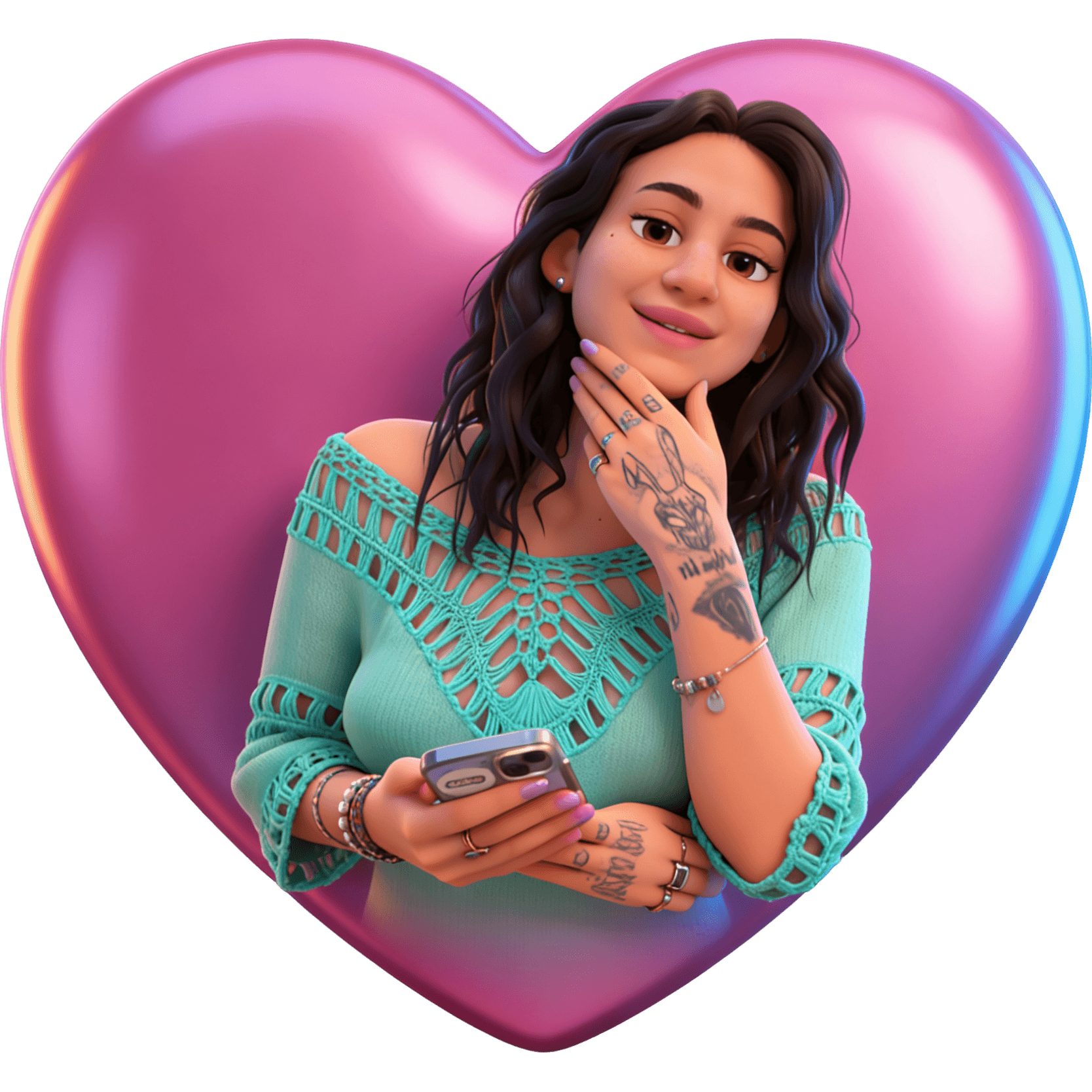 Princess Teal TikTok LIVE gift