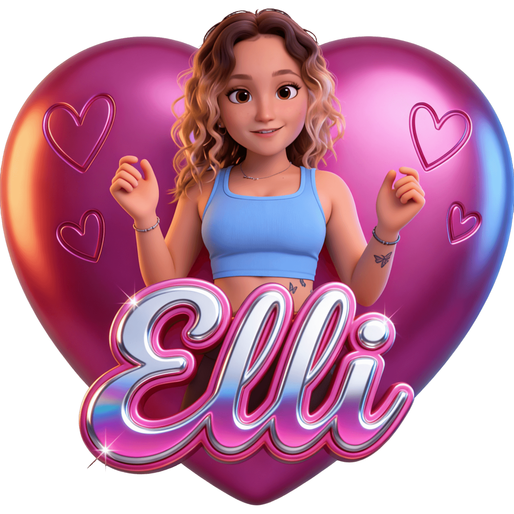 Pink Pose TikTok LIVE gift