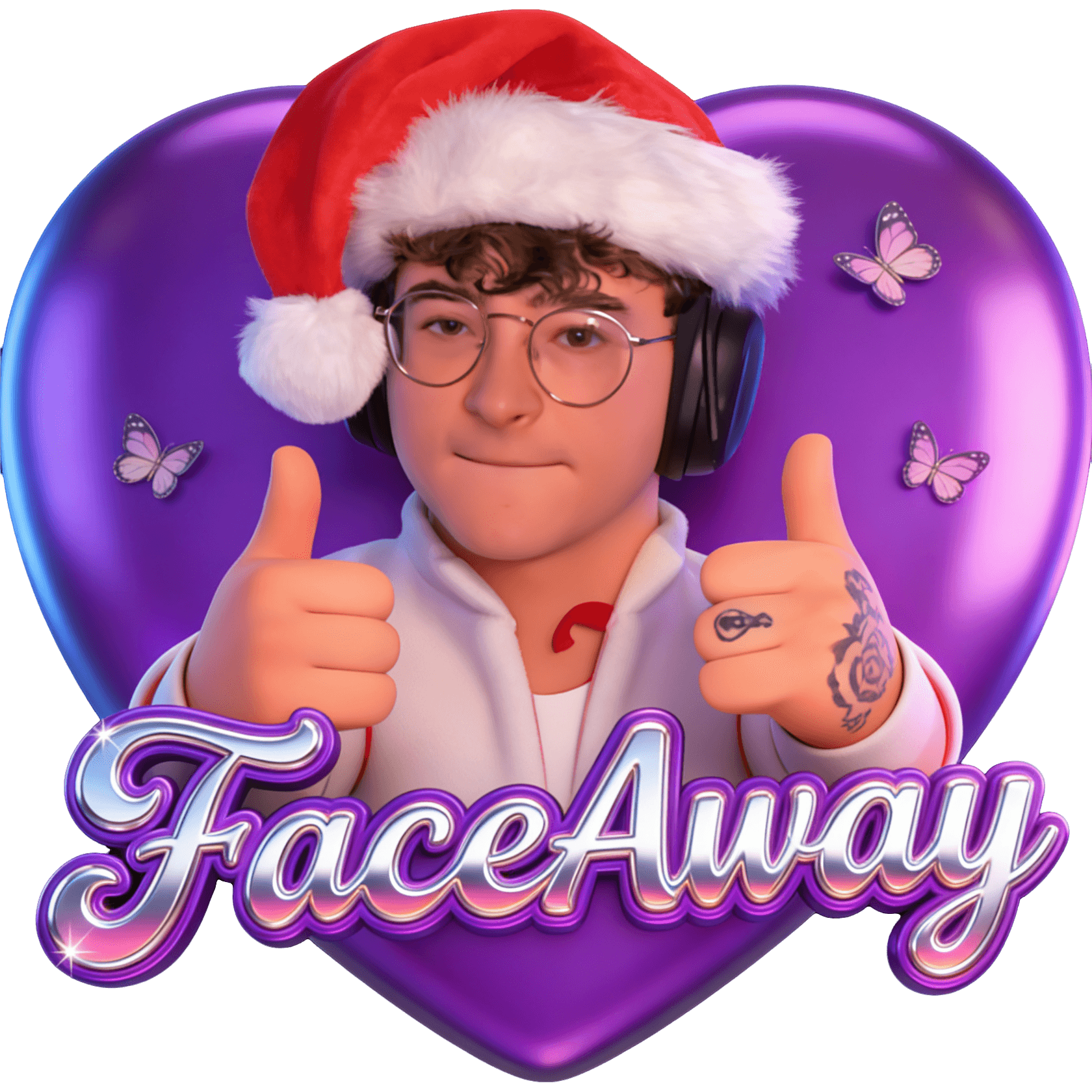 Festive FaceAway TikTok LIVE gift