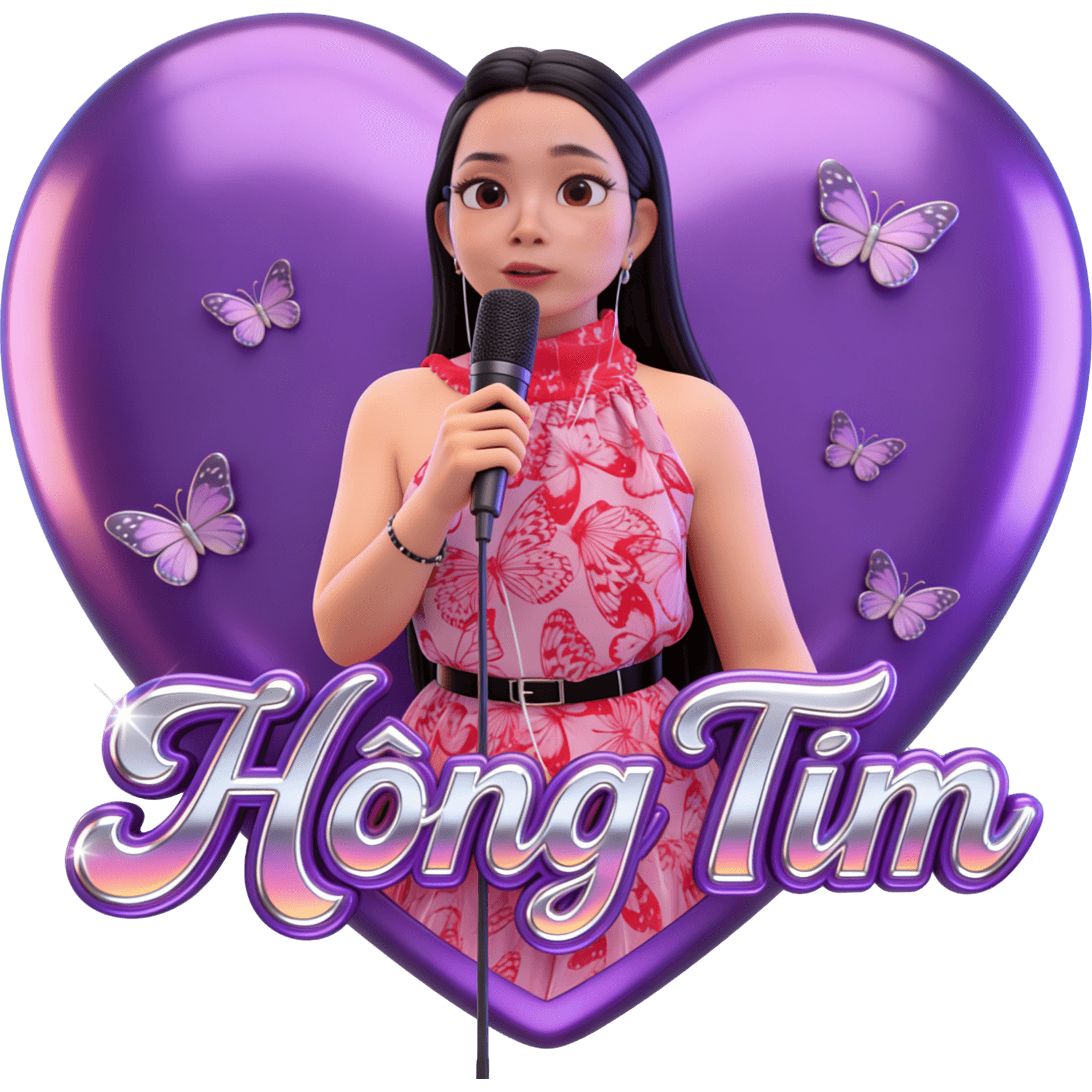 Hoa Hồng Tím TikTok LIVE gift