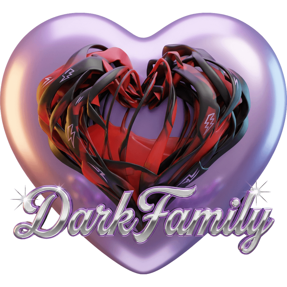 Dark Family Ribbons TikTok LIVE gift