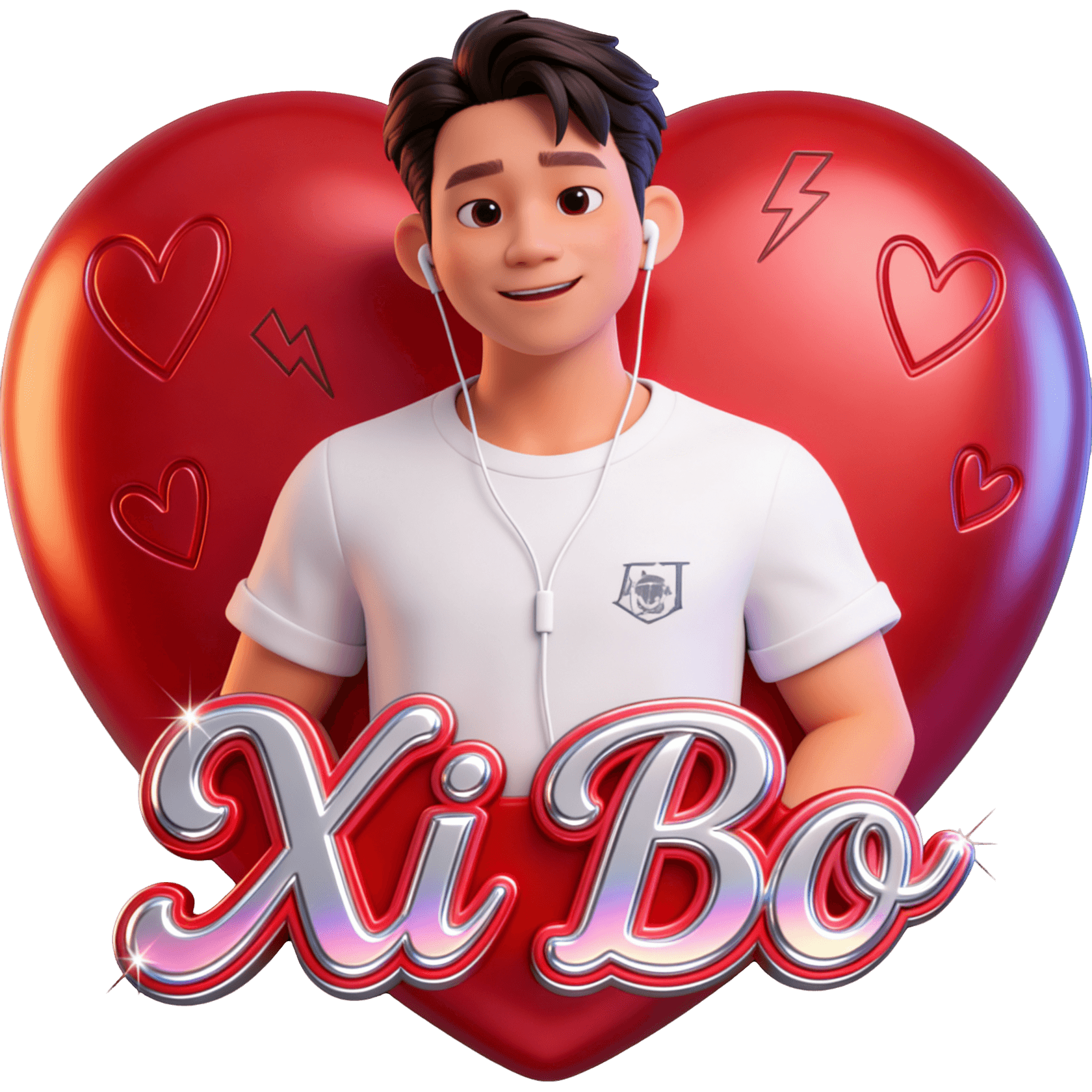 Xi Bo Heart TikTok LIVE gift