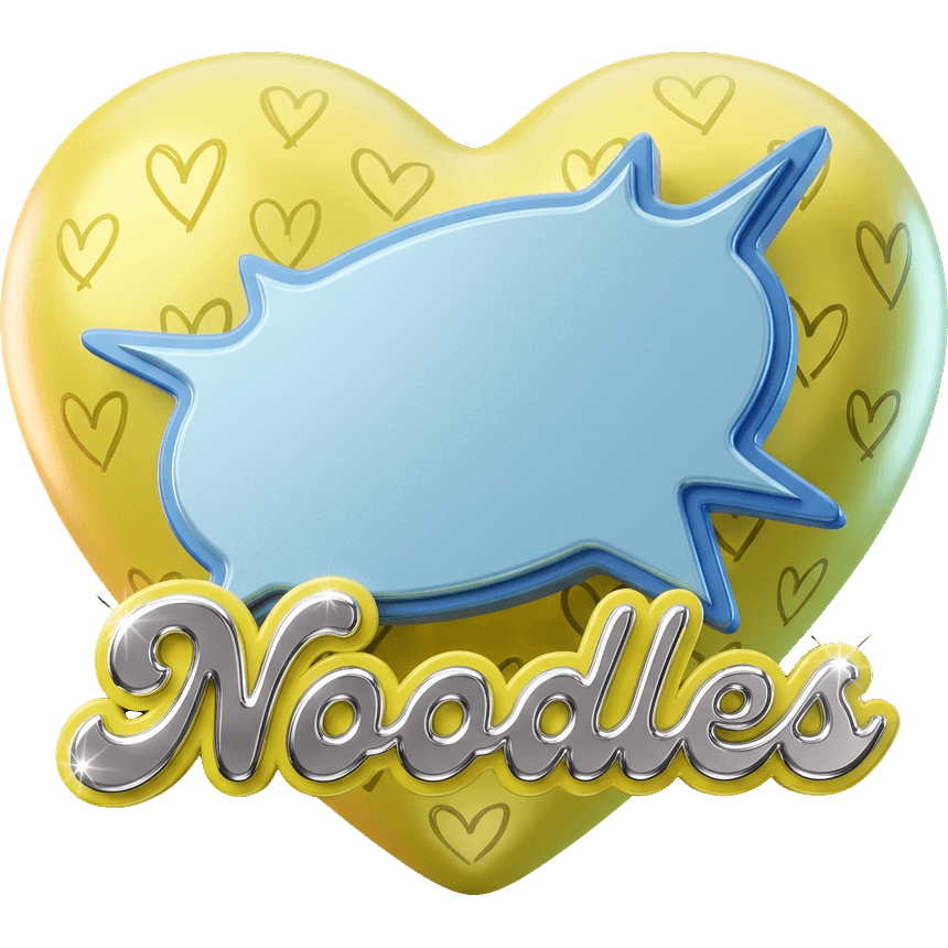 Noodlesブルー TikTok LIVE gift