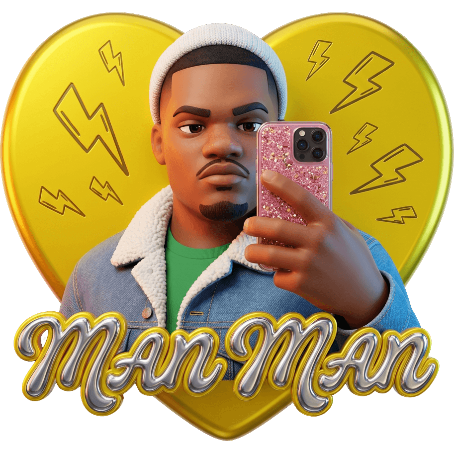 Man Man Selfie TikTok LIVE gift