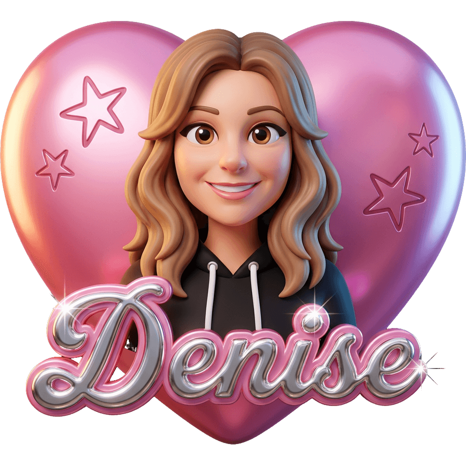 Lächelnde Denise TikTok LIVE gift