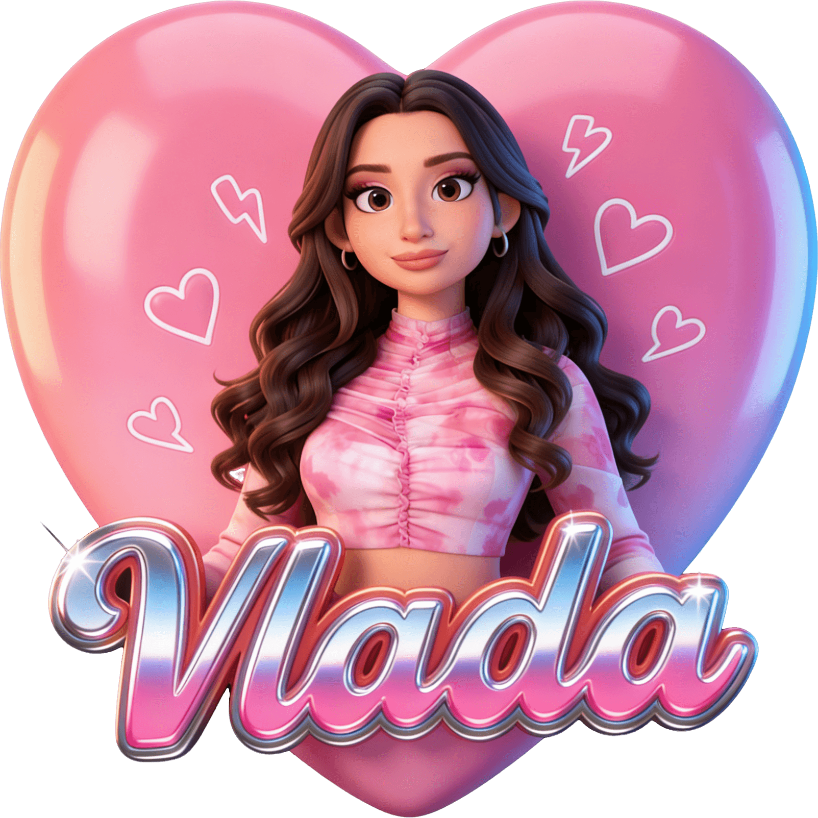 Pinky girl Vlada TikTok LIVE gift