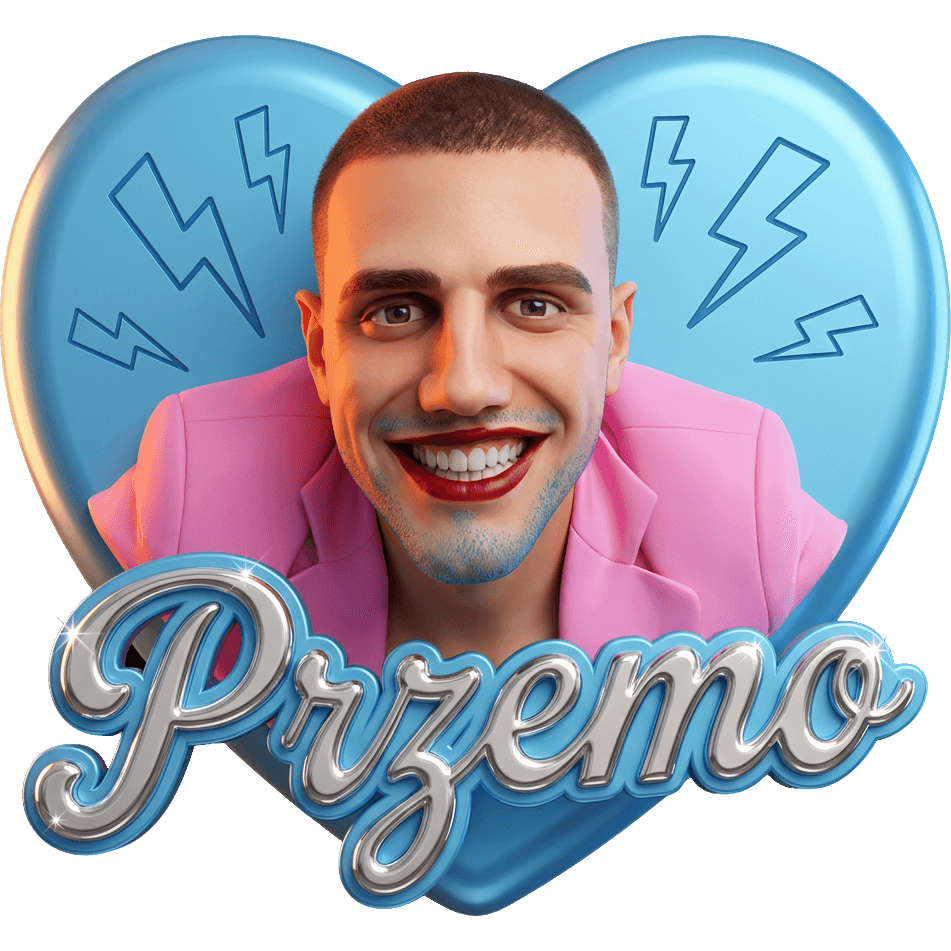 Różowy Przemo TikTok LIVE gift