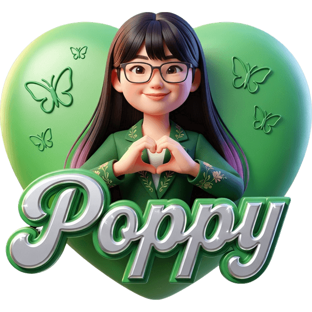 Poppy Heart TikTok LIVE gift
