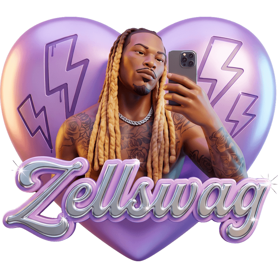Purple Zellswag TikTok LIVE gift