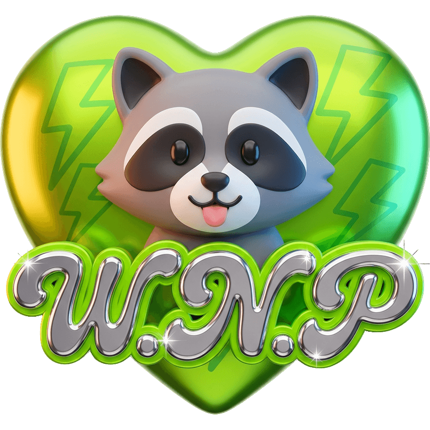 W.N.P Raccoon TikTok LIVE gift